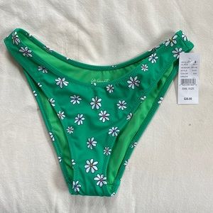 LA hearts Erica high cut bikini bottom